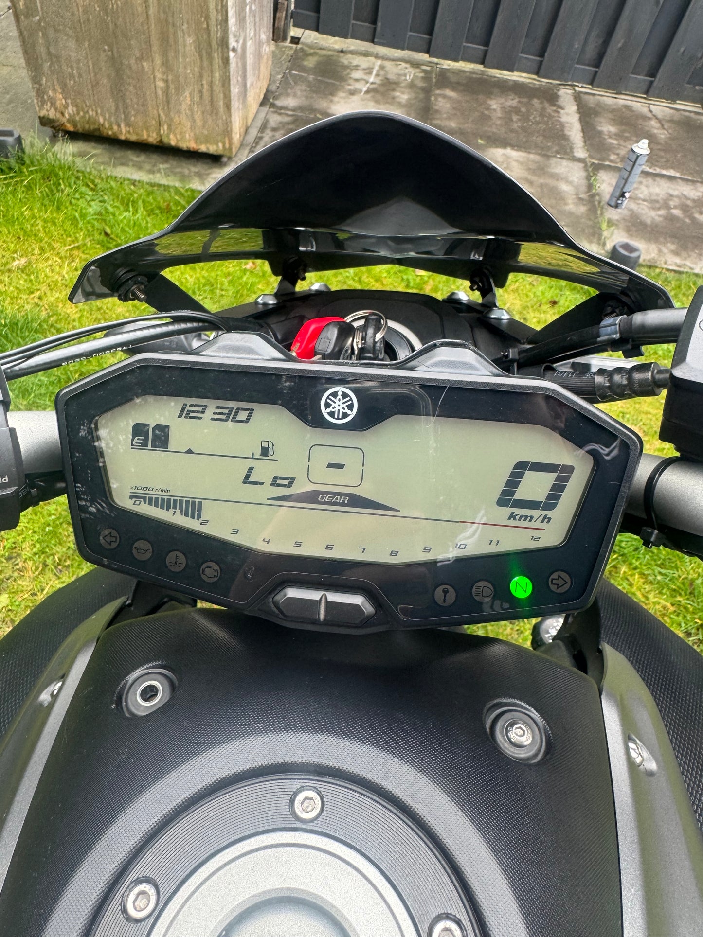 Yamaha MT-07 Grey 2016