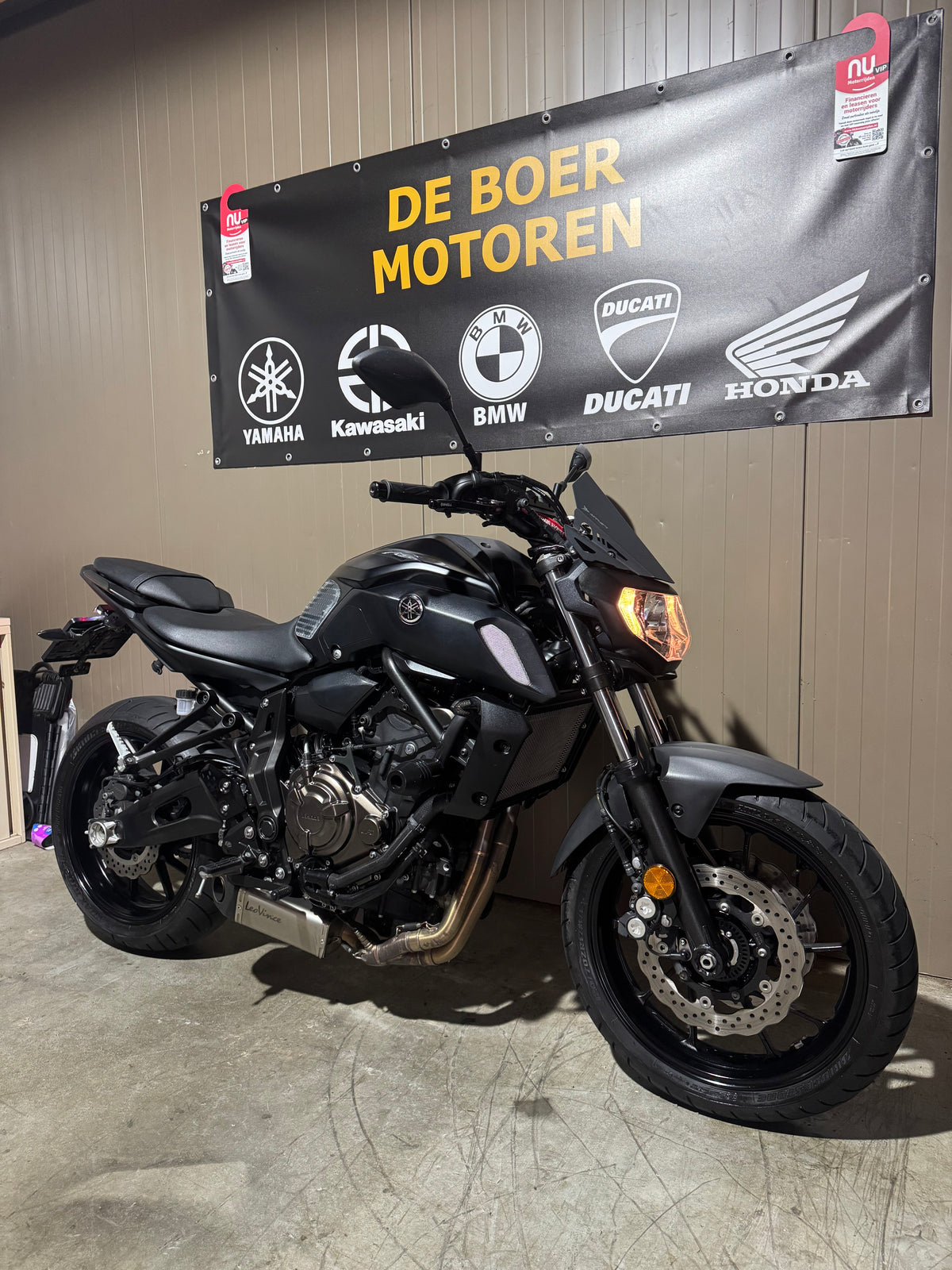 Yamaha MT07 2018 Leovince