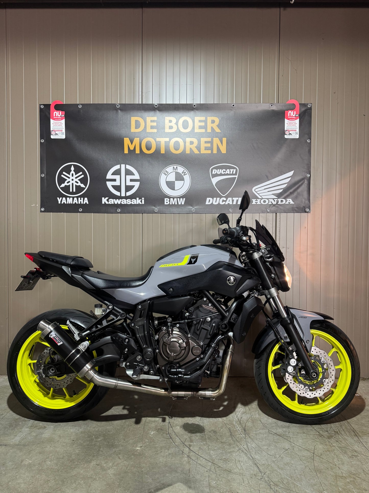 Yamaha MT07 2018 Night Fluo MIVV