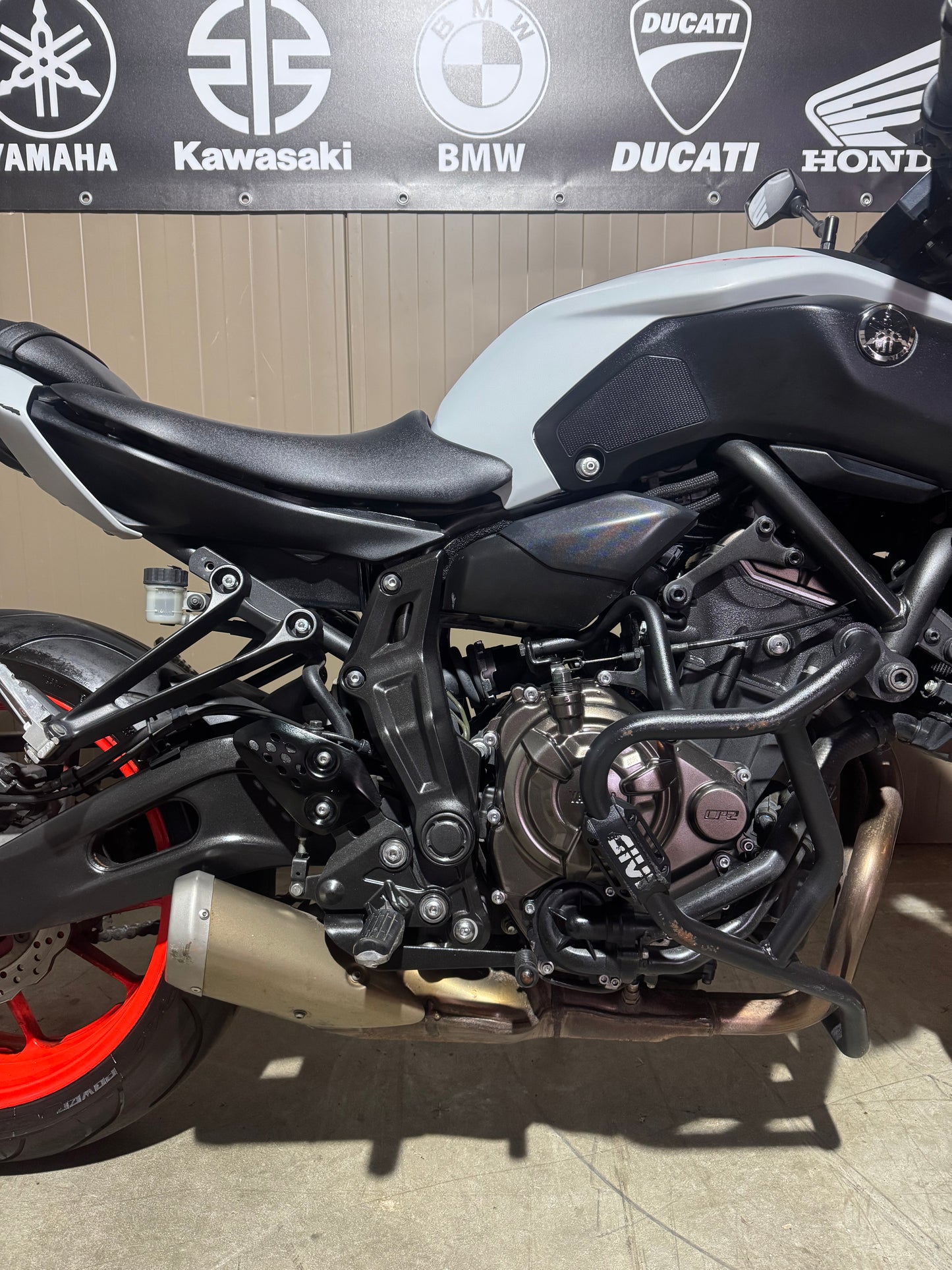 Yamaha MT07 Racing Red 2019