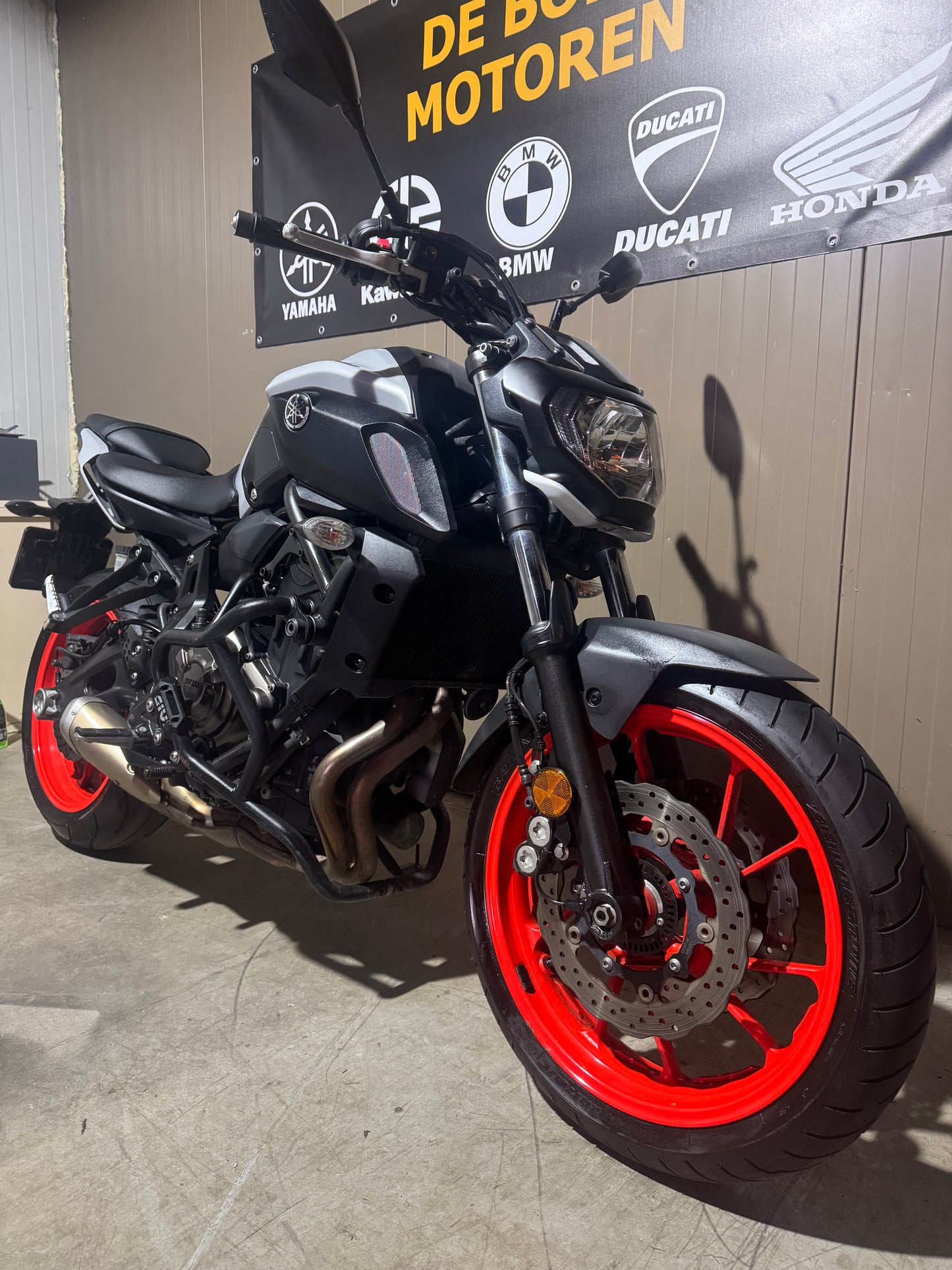 Yamaha MT07 Racing Red 2019