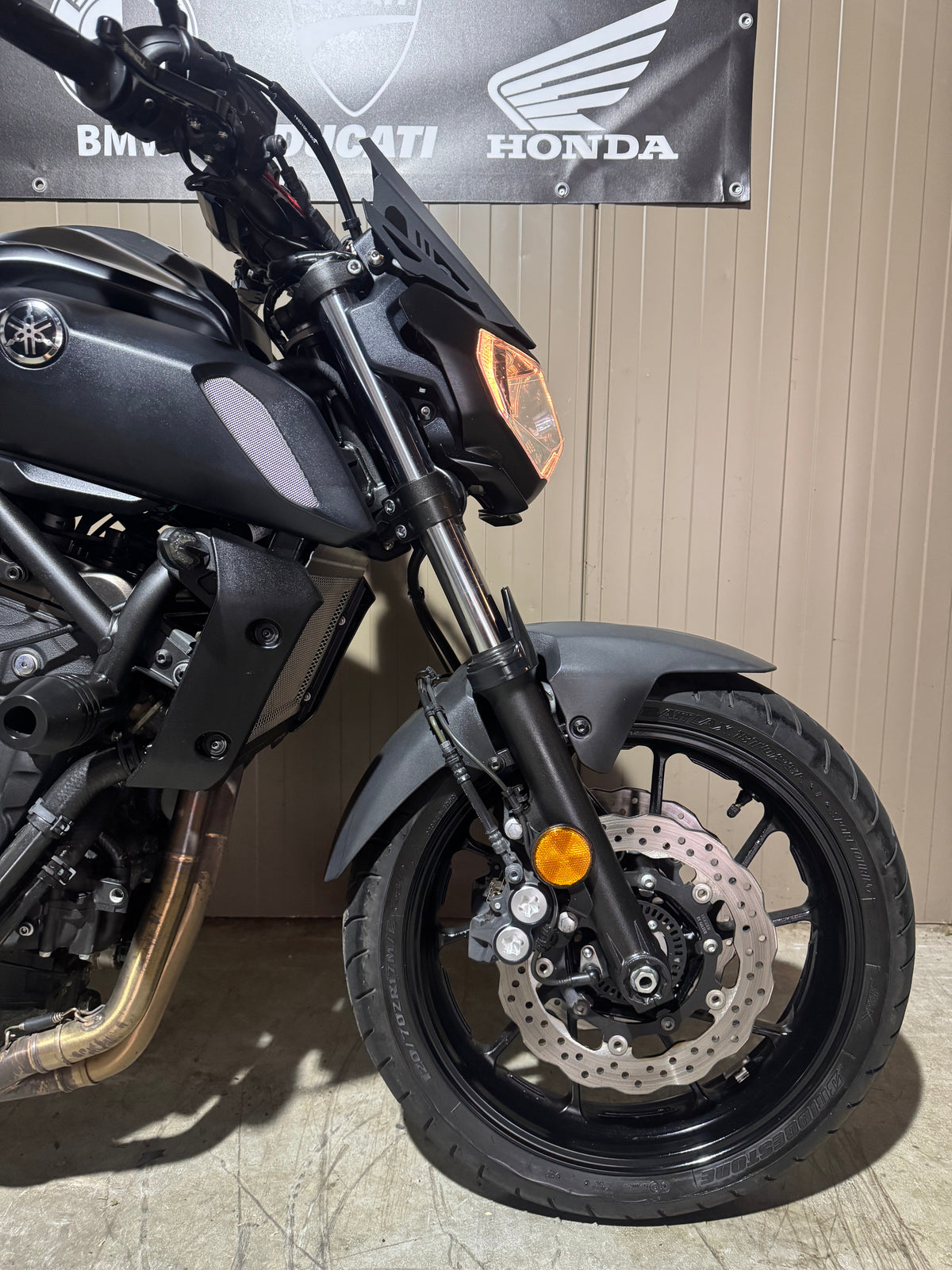 Yamaha MT07 2018 Leovince