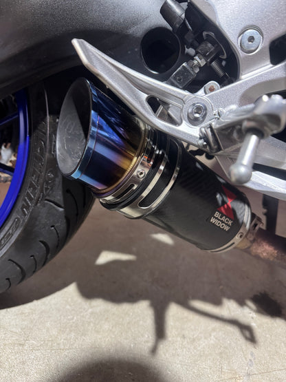 Yamaha MT09 Racing Blue 2017 Black Widow