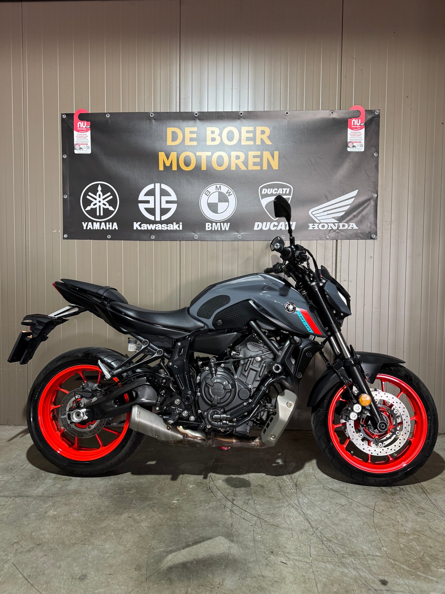 Yamaha MT07 2021 Ice Fluo