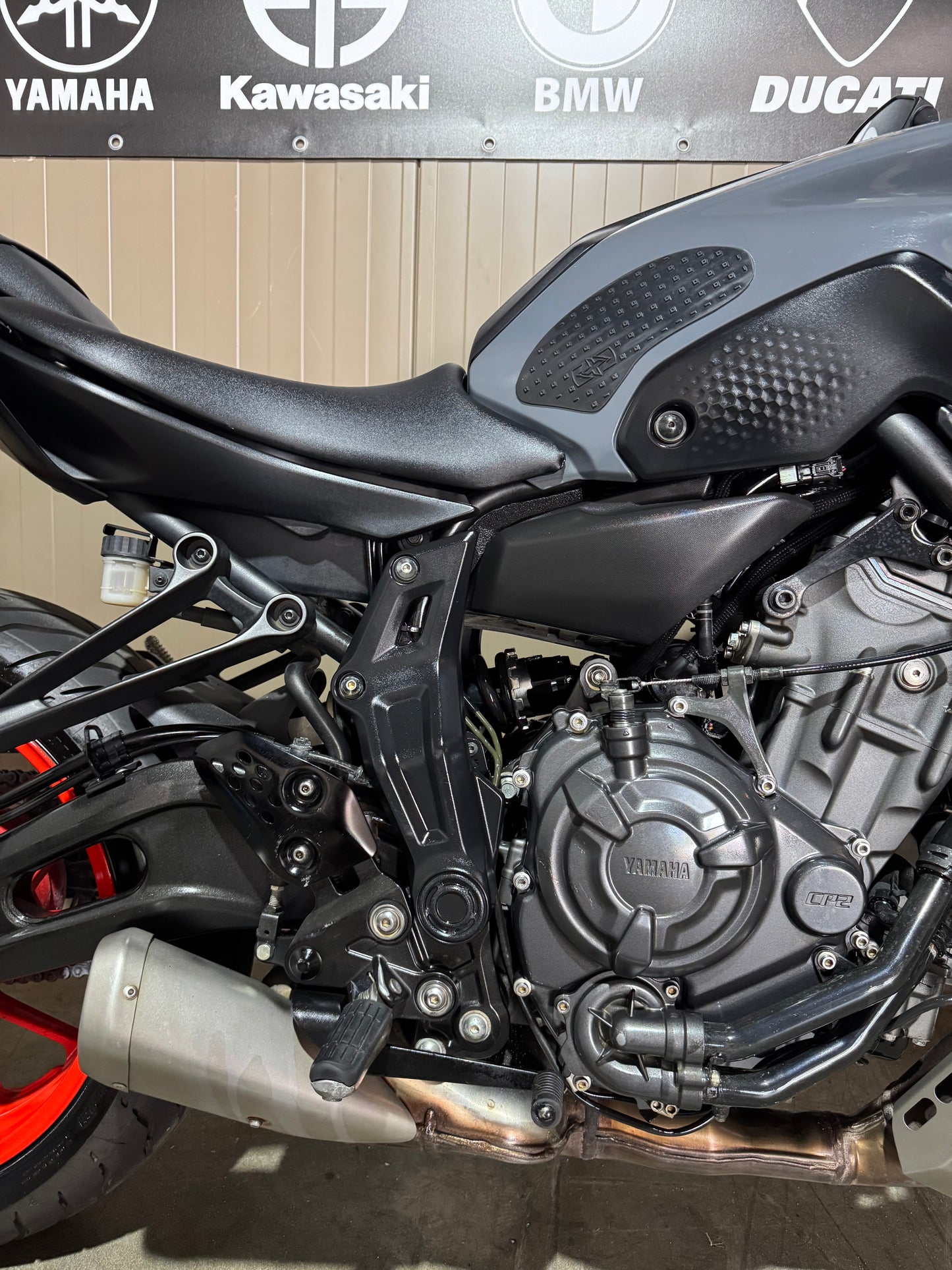 Yamaha MT07 2021 Ice Fluo