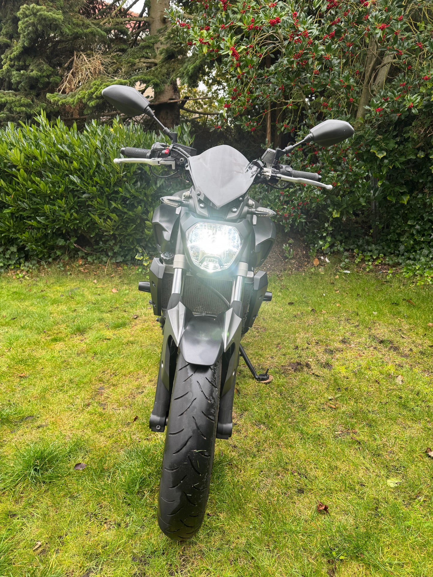 Yamaha MT-07 Grey 2016