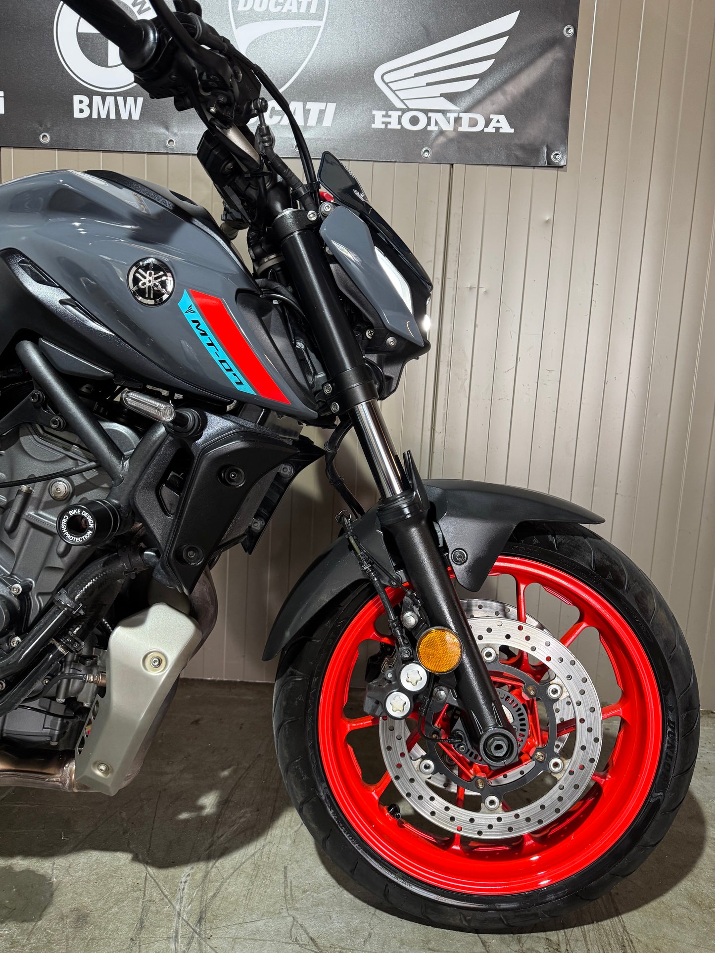 Yamaha MT07 2021 Ice Fluo