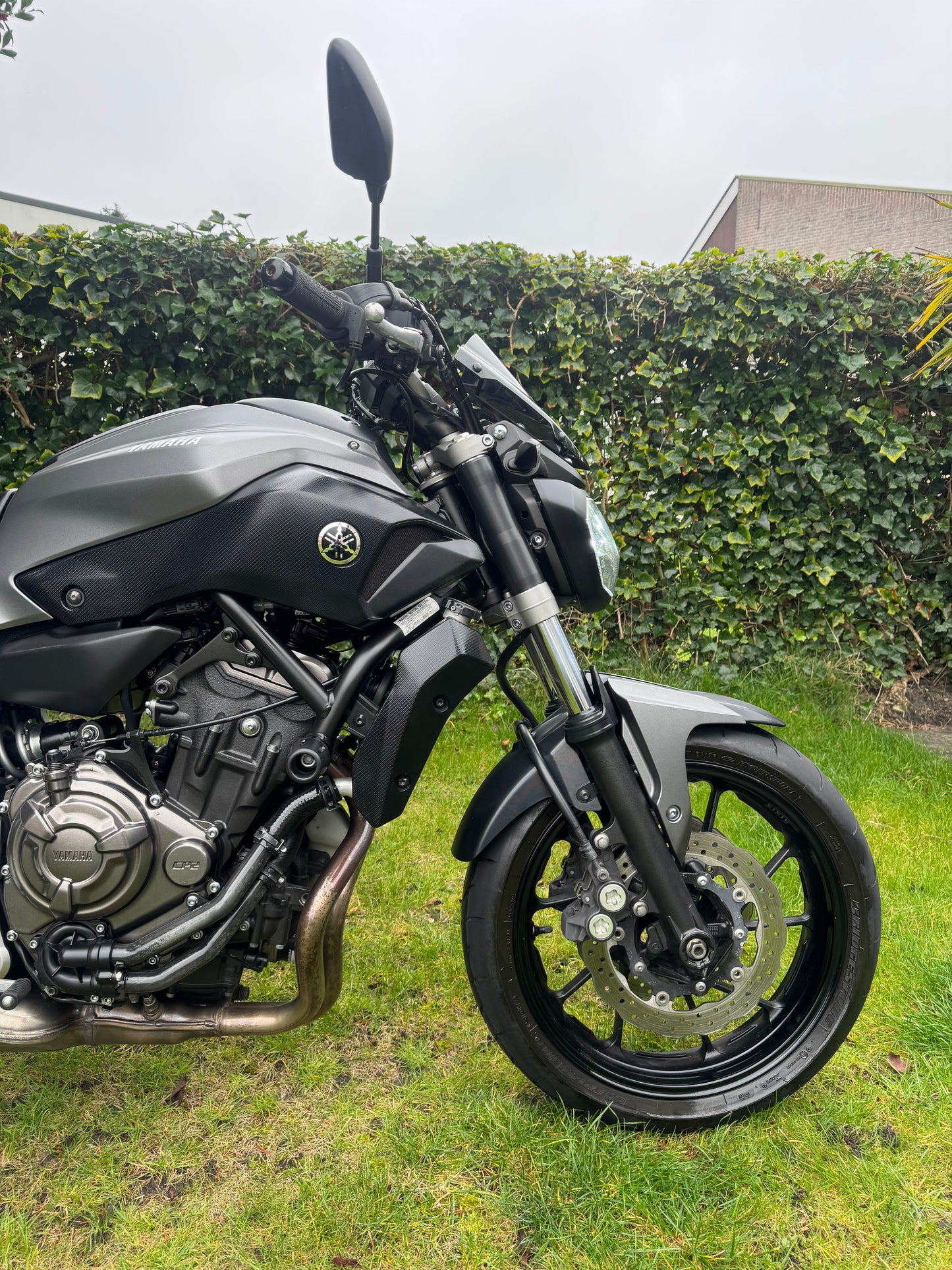 Yamaha MT-07 Grey 2016