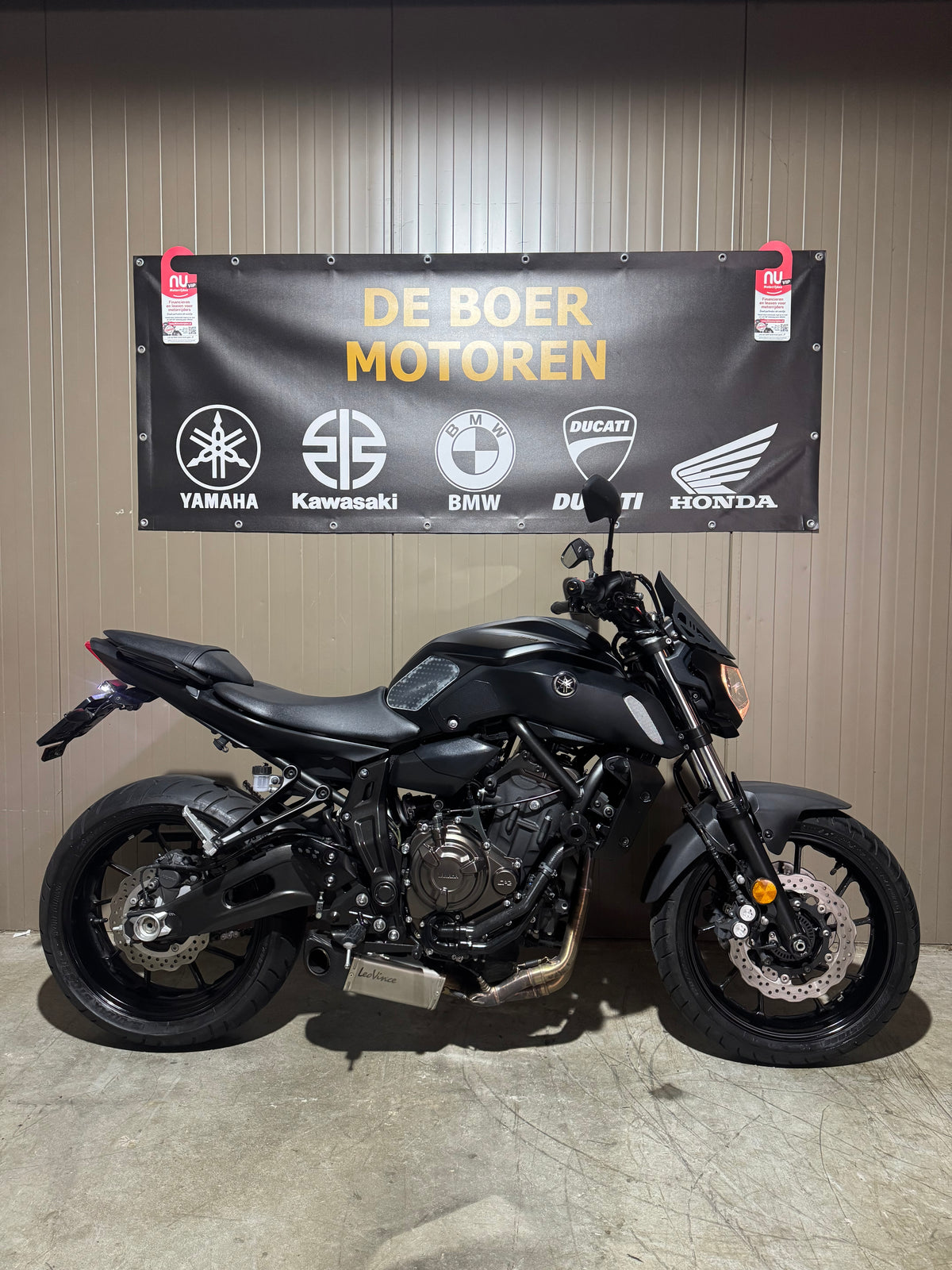 Yamaha MT07 2018 Leovince