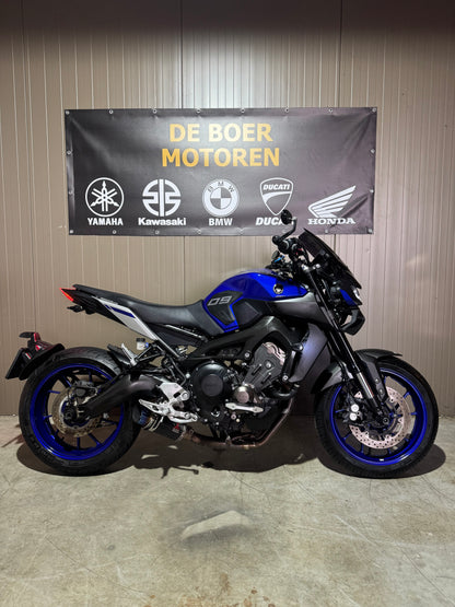 Yamaha MT09 Racing Blue 2017 Black Widow
