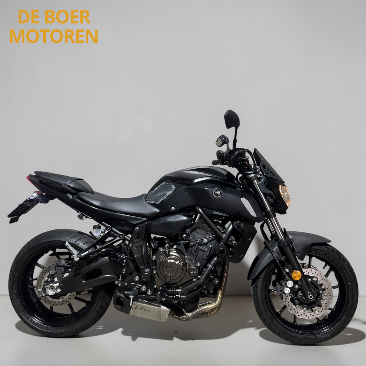 Yamaha MT07 2018 Leovince