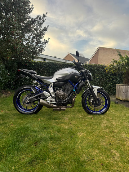 Yamaha MT-07 Racing Blue 2016