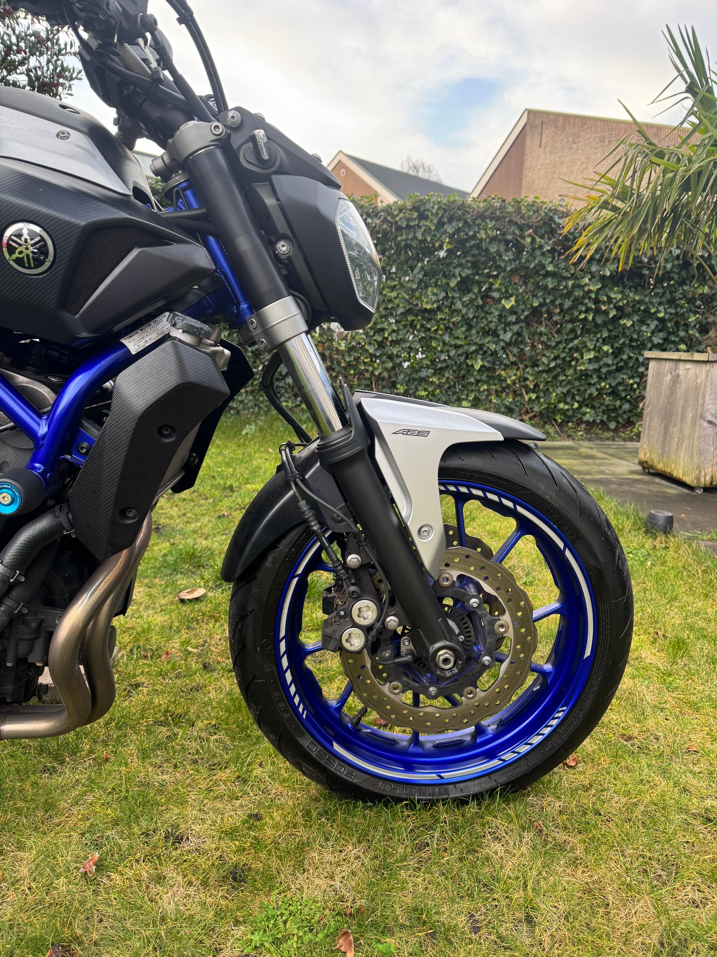Yamaha MT-07 Racing Blue 2016