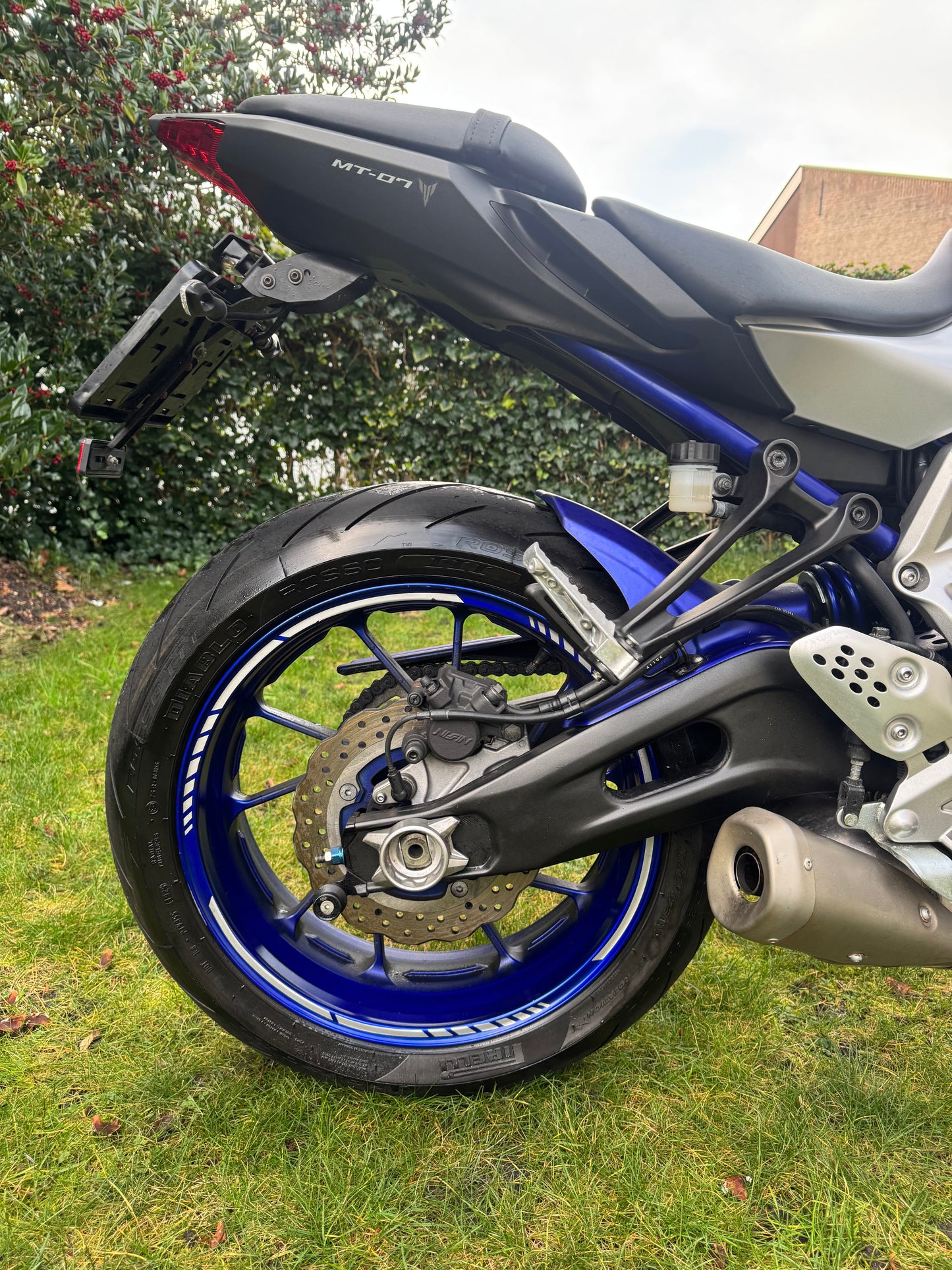 Yamaha MT-07 Racing Blue 2016