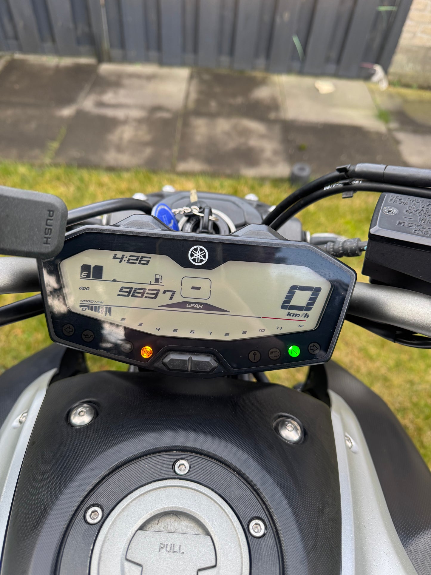 Yamaha MT-07 Racing Blue 2016