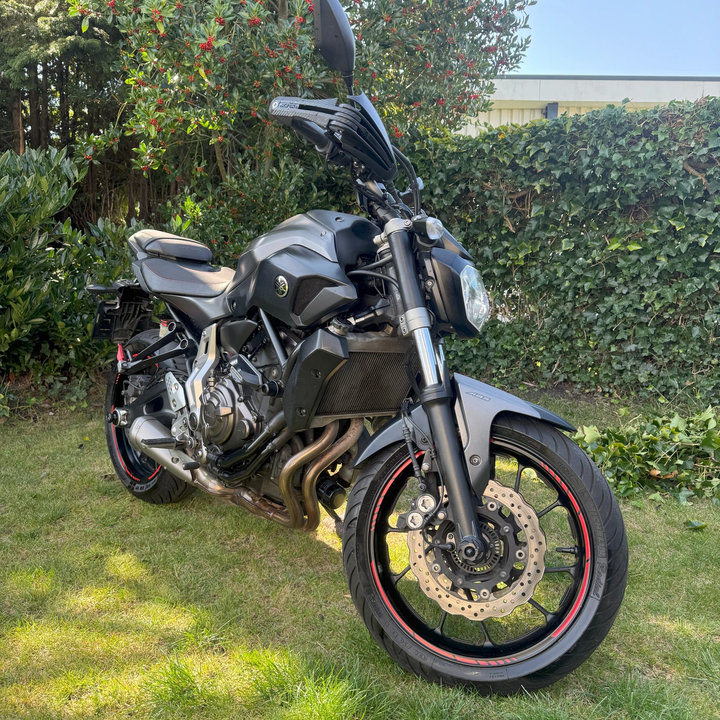 Yamaha MT-07 Grey 2015